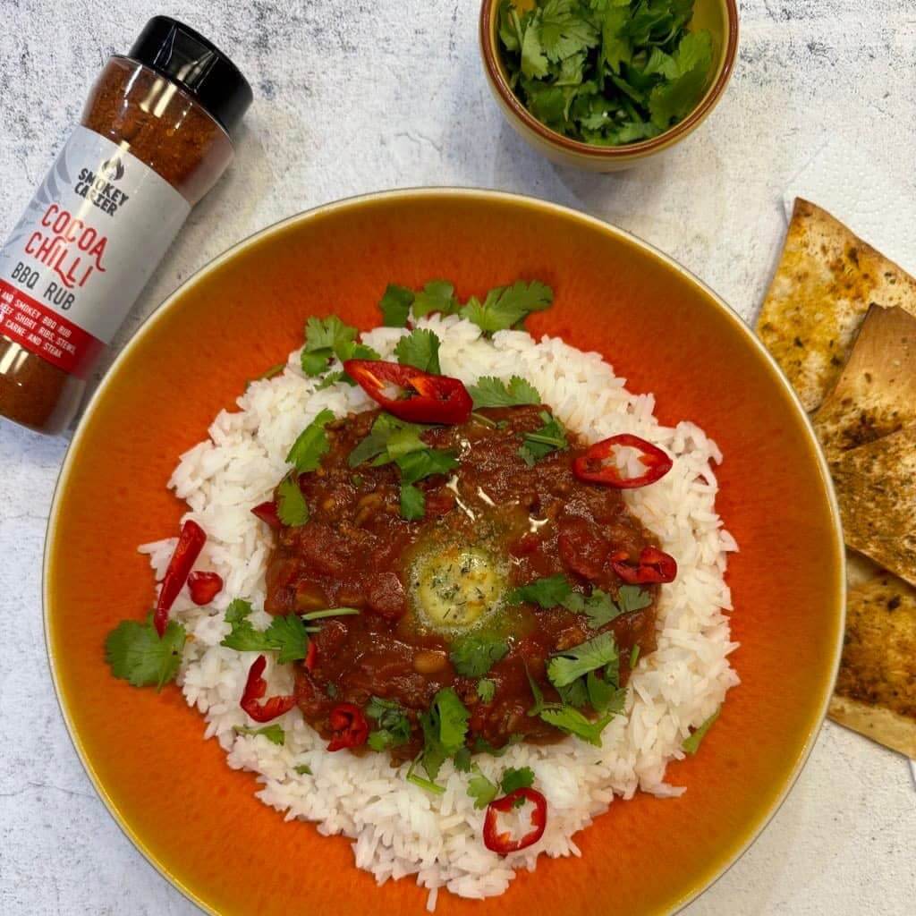 Smokey Cocoa Chilli BBQ Rub Shaker
