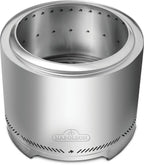 22" Stainless Steel Timberwolf Firepit
