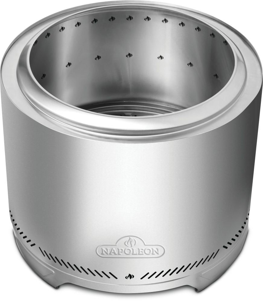 22"/57cm Stainless Steel Timberwolf Firepit