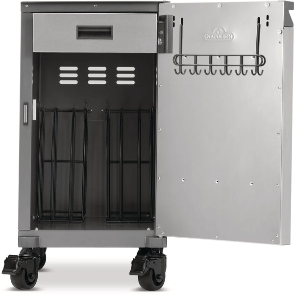 Napoleon Prestige 500/665 Storage carts Stainless Steel