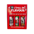 Angus & Oink Hot Sauce Gift Box with three hot sauces