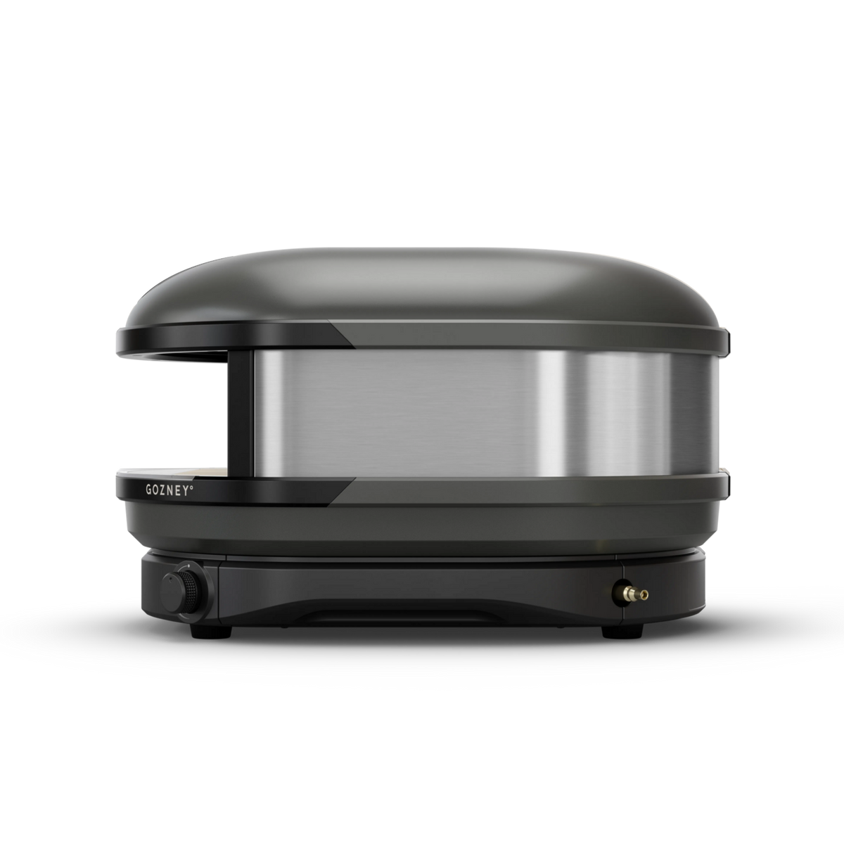 Gozney Arc in Off Black, side view