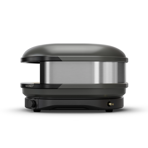 Gozney Arc in Off Black, side view