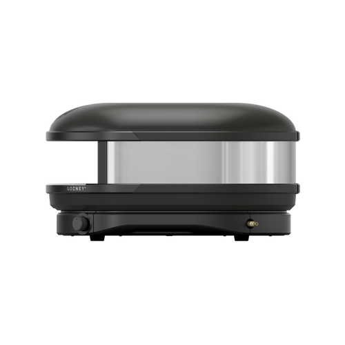 Gozney Arc XL in Off Black, side view