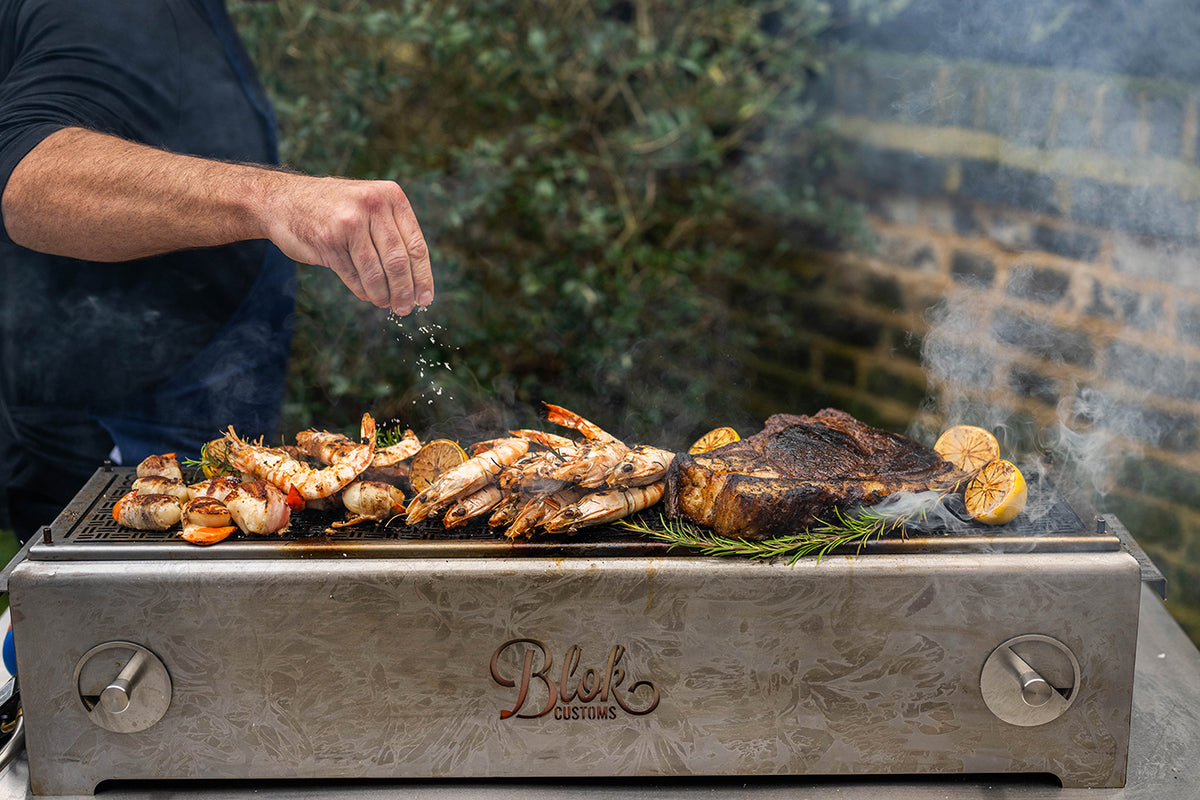 Blok NAKA Wide Table Grill Patina
