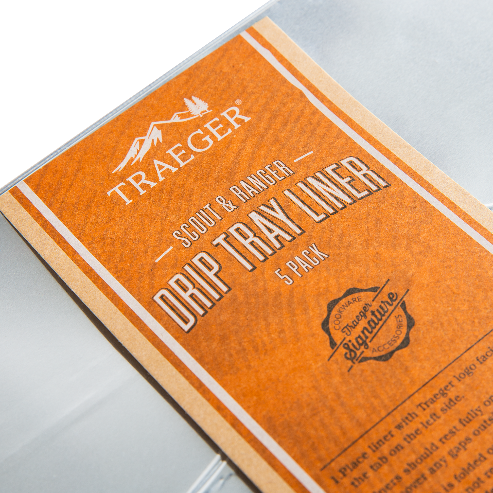 Traeger Drip Tray Liner - 5 Pack - Ranger