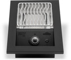 Drop In 10" Infra Red Side Burner - Matte Black