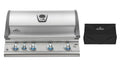 BILEX605 Built In Gas BBQ + Free Cover
