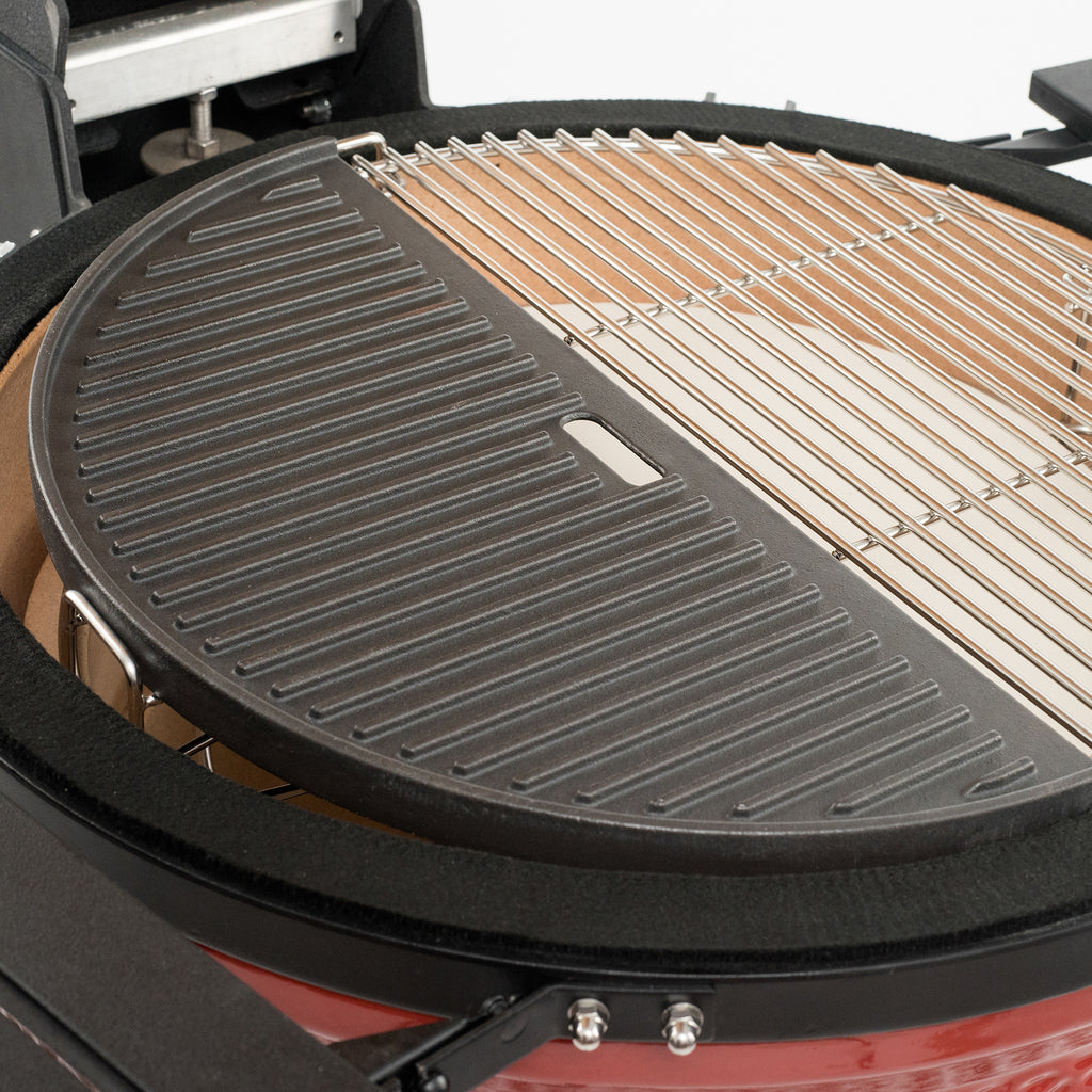 Half Moon Cast Iron Reversible Griddle (BigJoe)