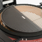 Half Moon Cast Iron Reversible Griddle (BigJoe)