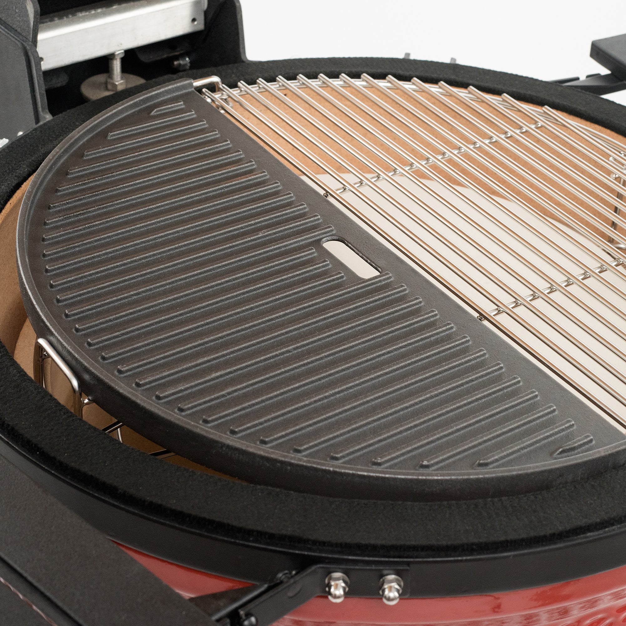 Half Moon Cast Iron Reversible Griddle (BigJoe)