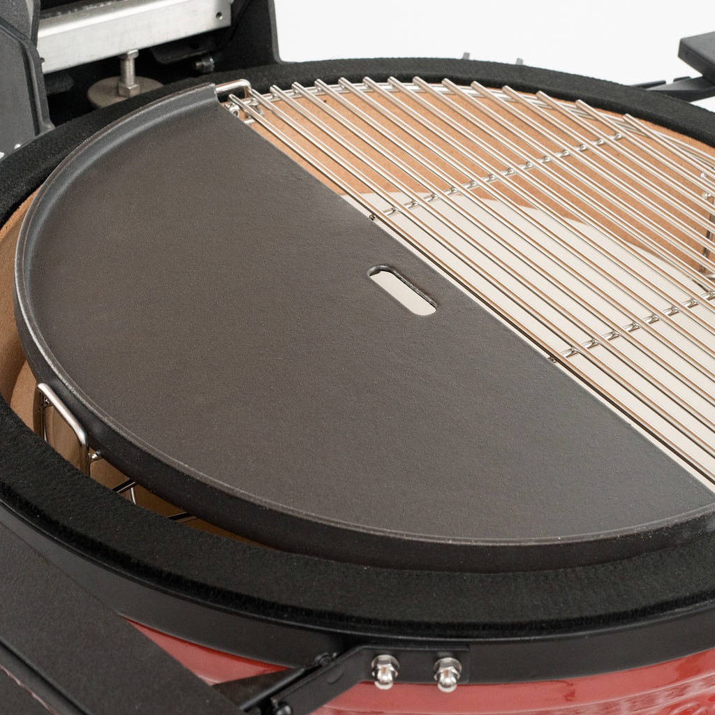 Half Moon Cast Iron Reversible Griddle (BigJoe)