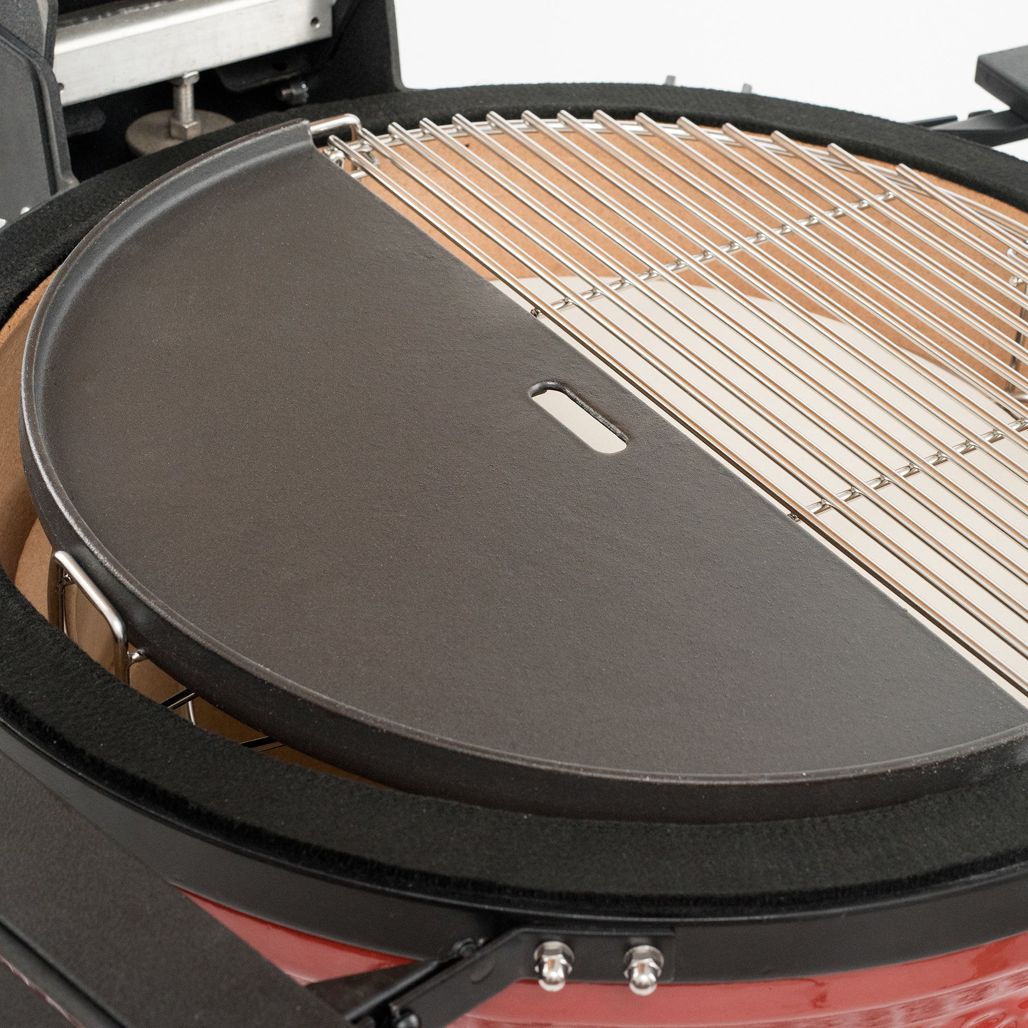 Half Moon Cast Iron Reversible Griddle (BigJoe)