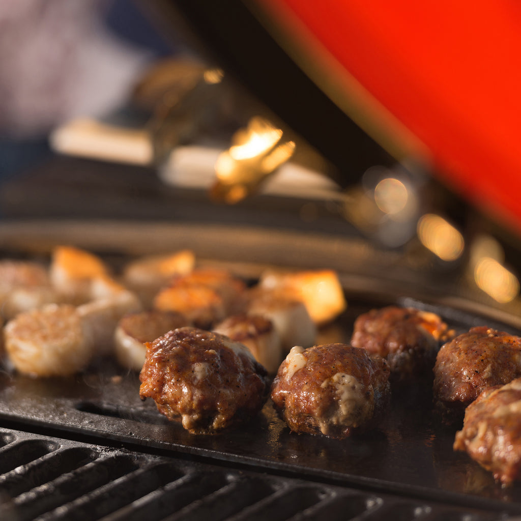 Half Moon Cast Iron Reversible Griddle (BigJoe)