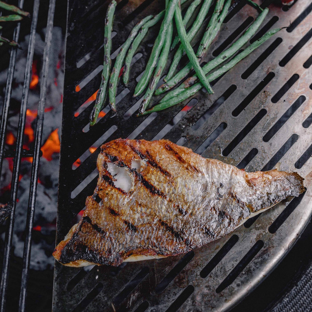 Half Moon SS Cooking Grate (Fish & Veg) - Classic Joe