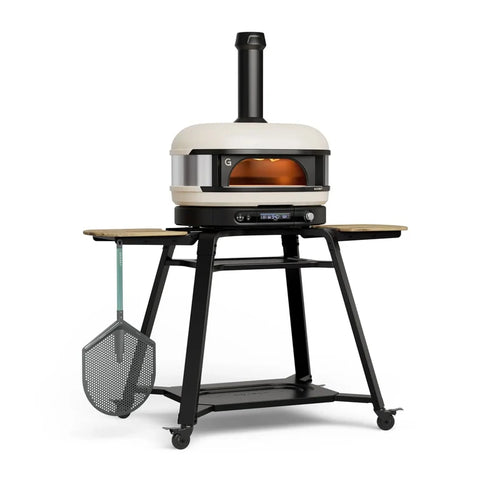 Gozney Dome (Gen 2) Essentials bundle in Bone: oven, stand and peel