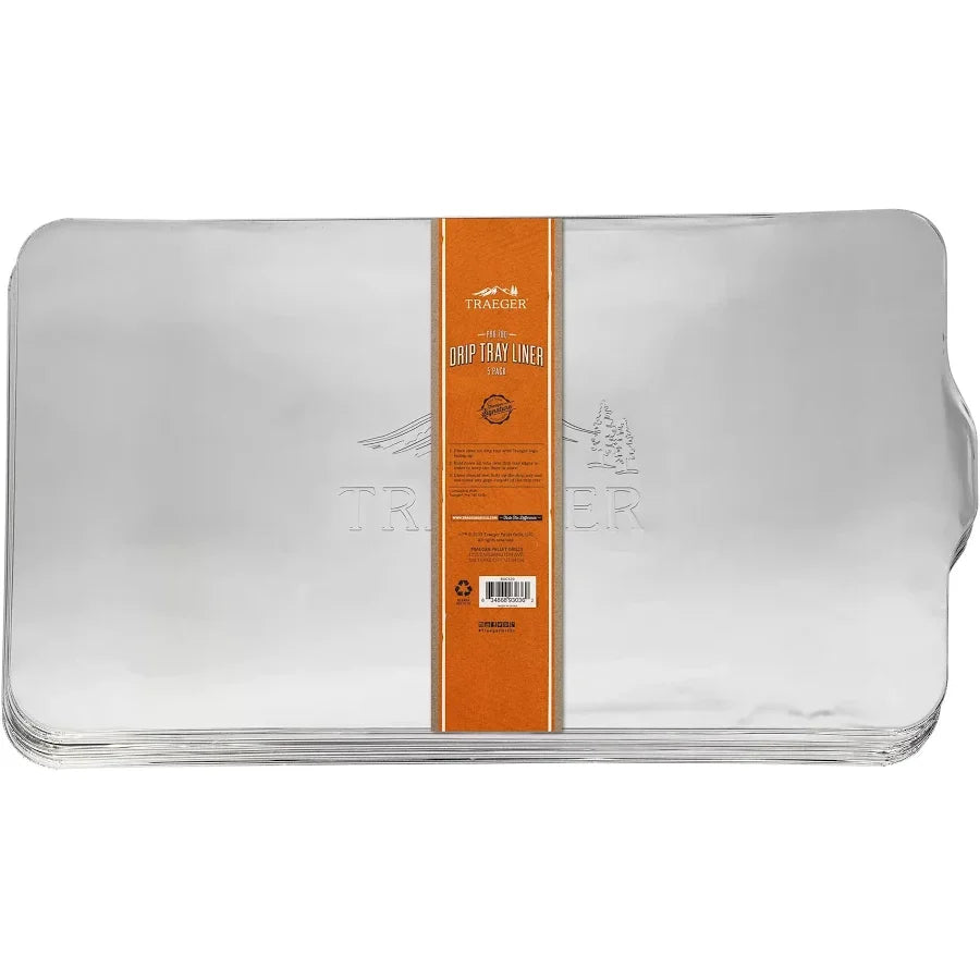 Traeger drip tray liners, size C, 5 pack