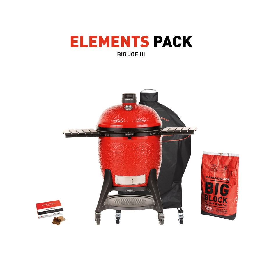 Kamado Joe Big Joe III Elements Pack with included accessories