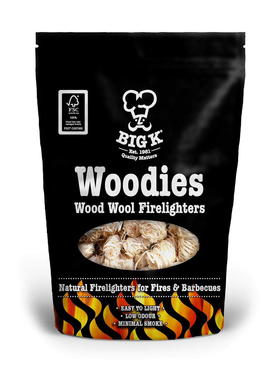 BIG K Natural Wood Wool Firelighters