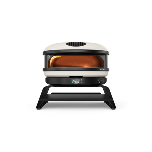 Gozney Arc XL Tabletop bundle in Bone: Arc XL oven on its tabletop stand