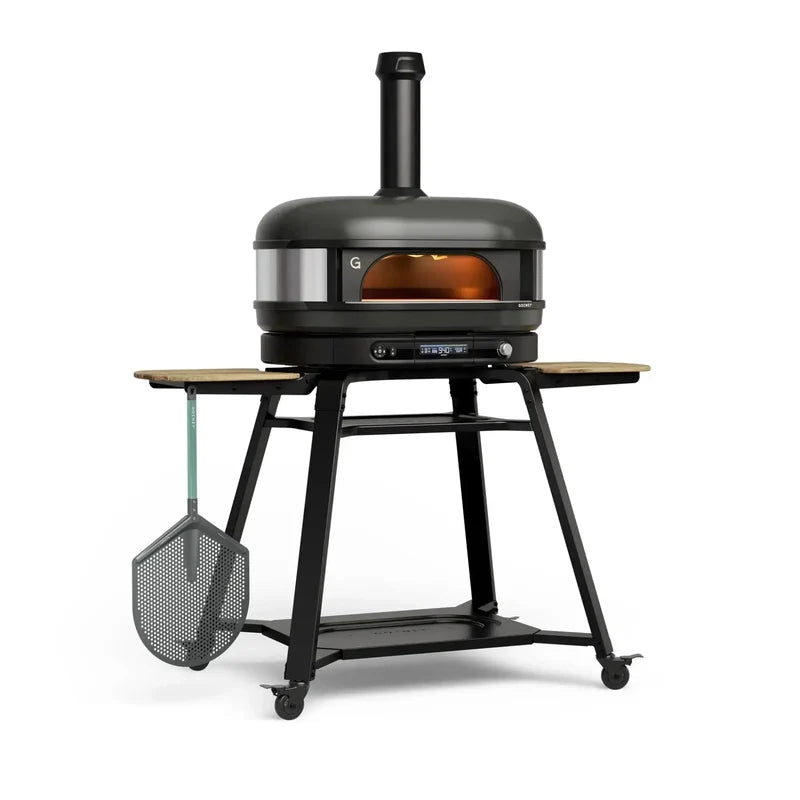 Gozney Dome XL (Gen 2) Essentials bundle in Off Black: oven, stand and peel