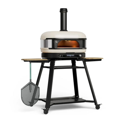 Gozney Dome XL (Gen 2) Essentials bundle in Bone: oven, stand and peel