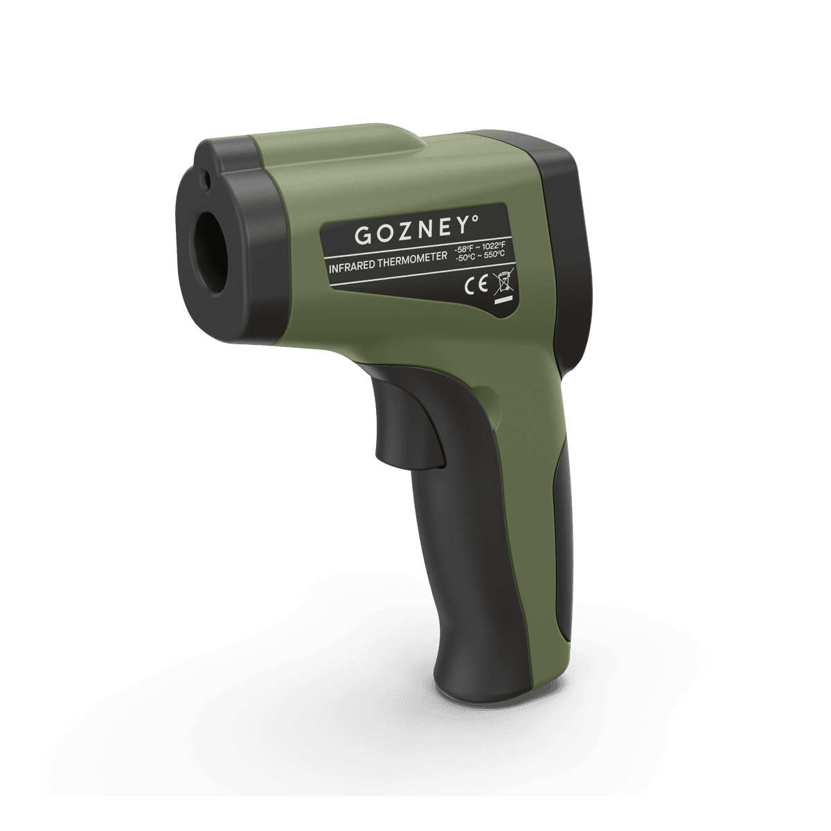 Gozney Infrared Thermometer, side view