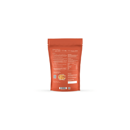 Gozney Classic Pizza Dough Mix, back of pack