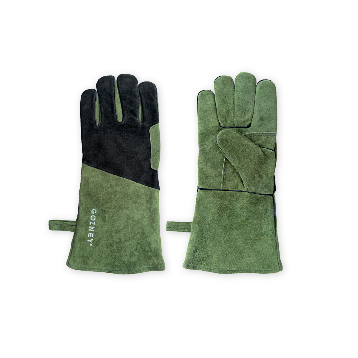 Gozney heat resistant gloves laid flat