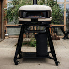 Gozney Dome (Gen 2) Stand with a Dome oven in a garden