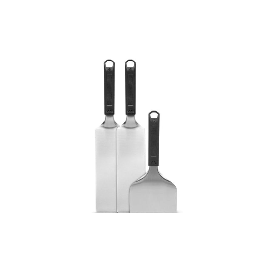 Napoleon plancha chef starter set with two spatulas and a scraper