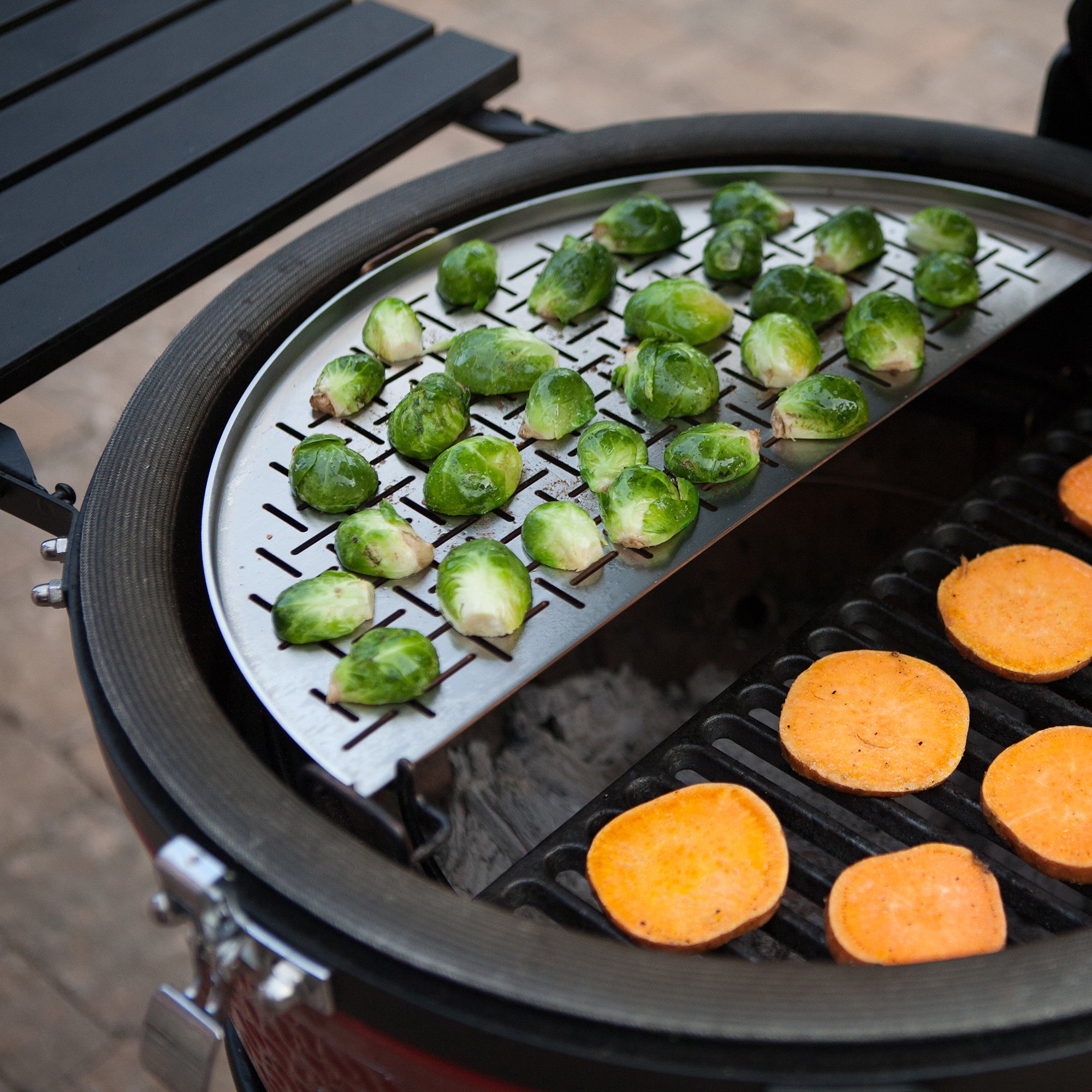 Half Moon SS Cooking Grate (Fish & Veg) - Big Joe
