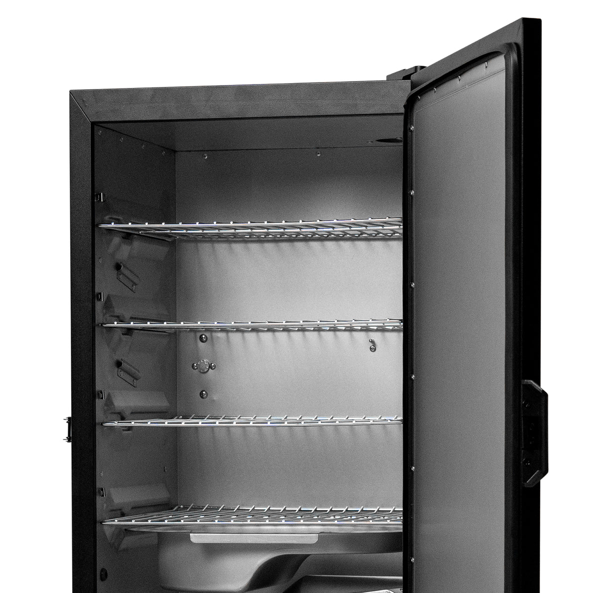 Racks inside the Masterbuilt 710 WiFi smoker