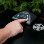 Digital controls on the Masterbuilt 40 inch electric smoker