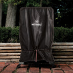 Masterbuilt 40 inch vertical smoker cover fitted outdoors