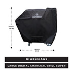 Dimensions of the Masterbuilt large Gravity Series cover