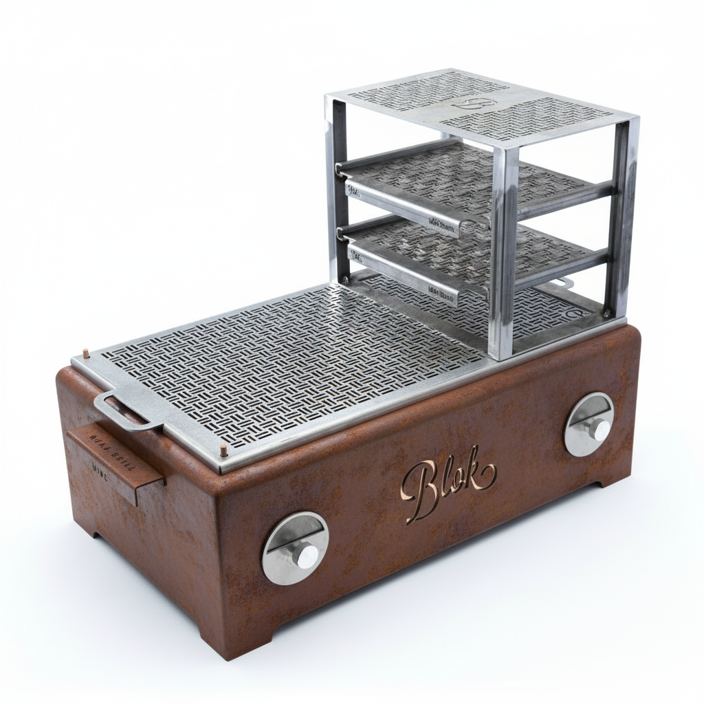 Blok NAKA Wide Table Grill Corten