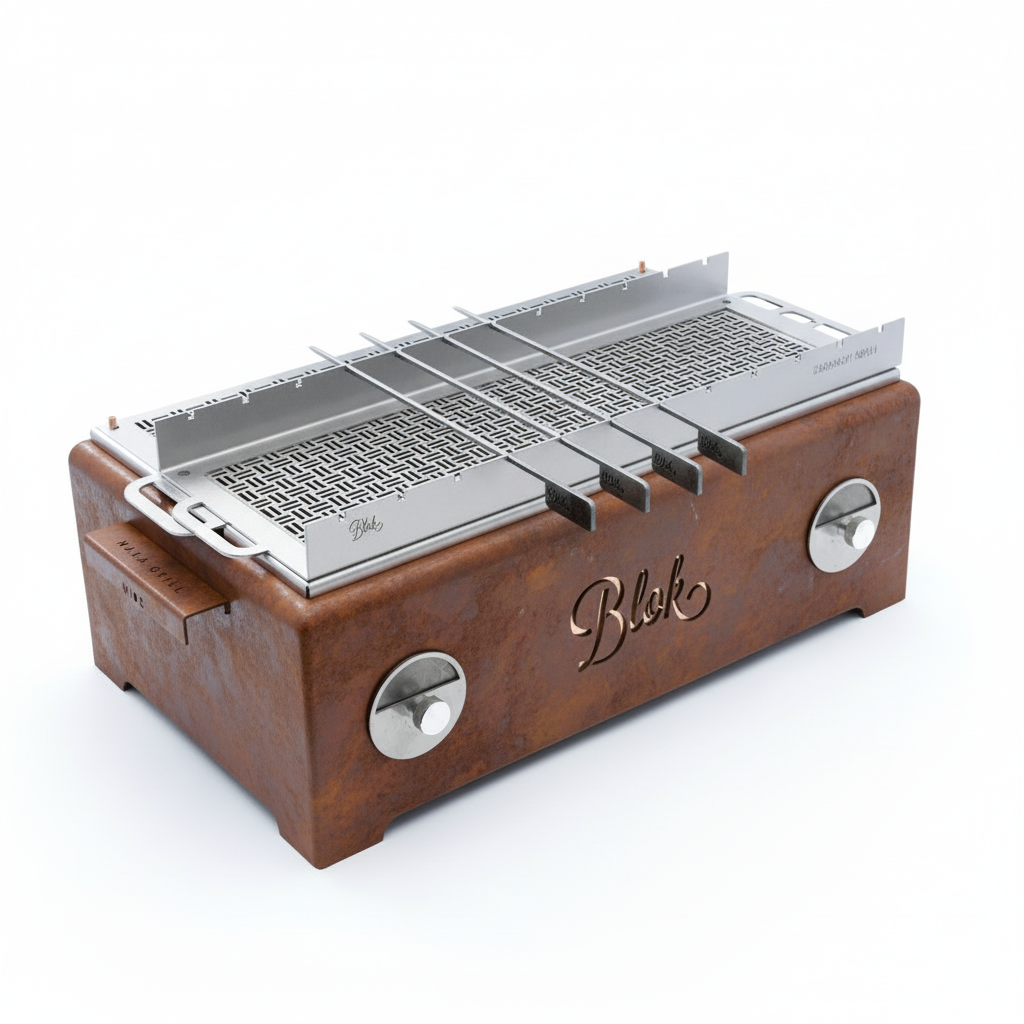 Blok NAKA Wide Table Grill Corten