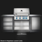 Napoleon Prestige BIPRO500 Built In Gas BBQ + Free Rotisserie