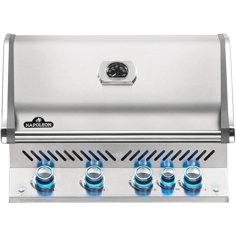 Napoleon Prestige BIPRO500 Built In Gas BBQ + Free Rotisserie