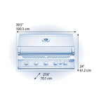 Napoleon 700 Series 38 inch built-in grill, detail