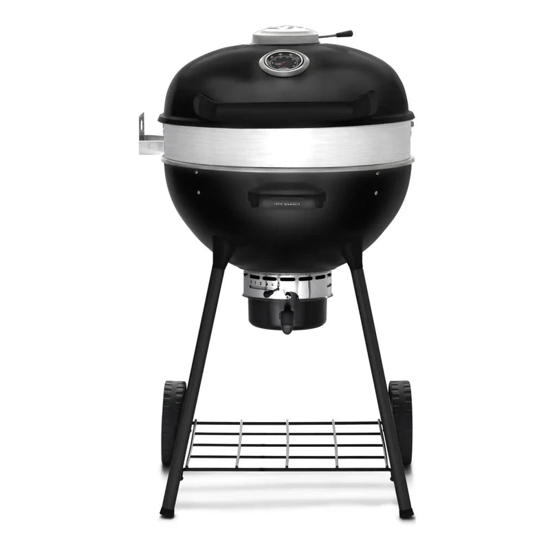 Napoleon Pro22 Phantom 57cm charcoal kettle on legs in matt black