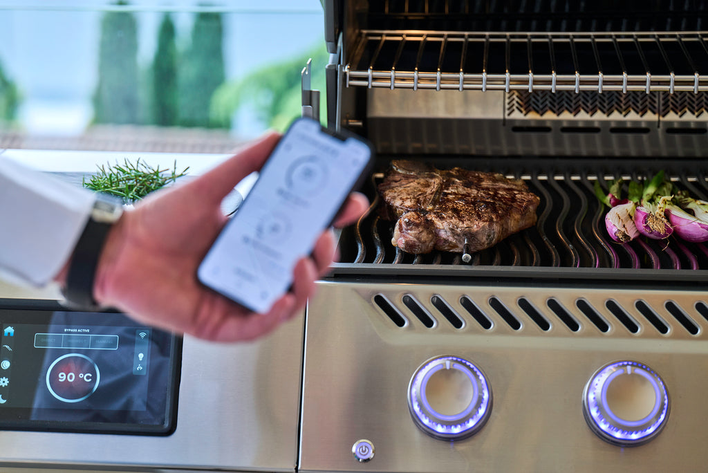 Prestige PRO665 Connected LPG Gas BBQ + Free Rotisserie & Cover
