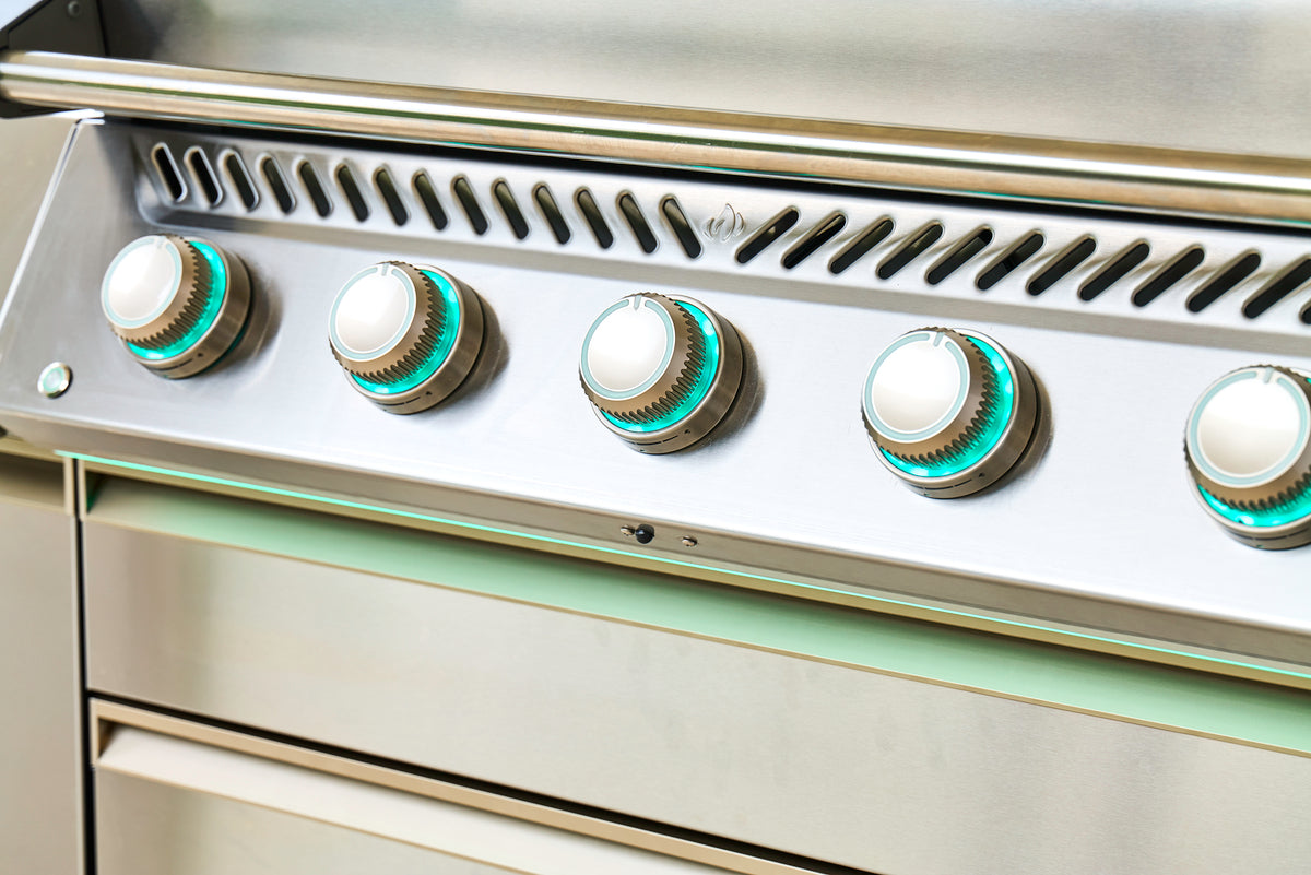 Prestige PRO665 Connected LPG Gas BBQ + Free Rotisserie & Cover