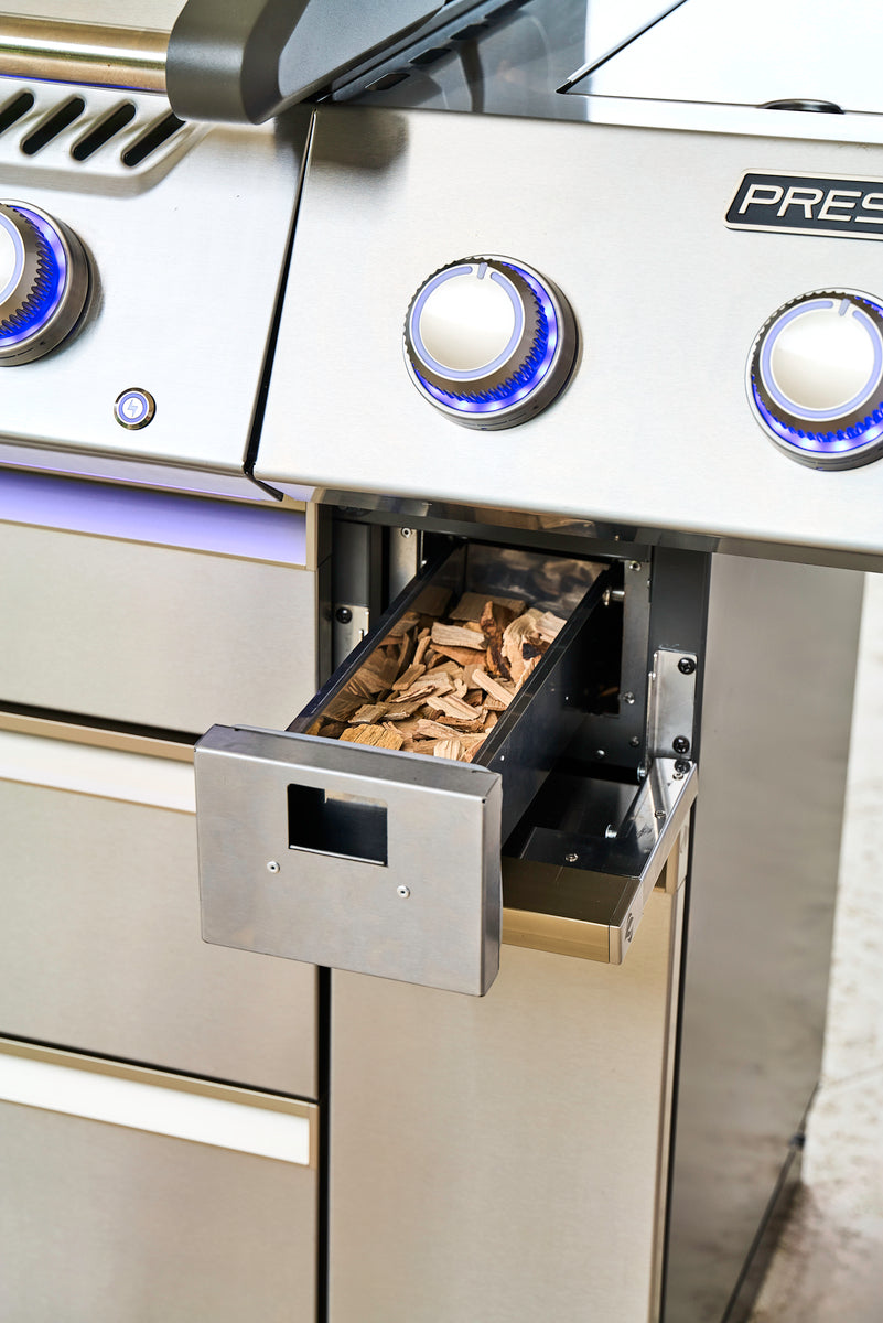 Prestige PRO665 Connected LPG Gas BBQ + Free Rotisserie & Cover