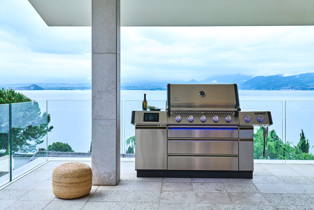 Prestige PRO665 Connected LPG Gas BBQ + Free Rotisserie & Cover