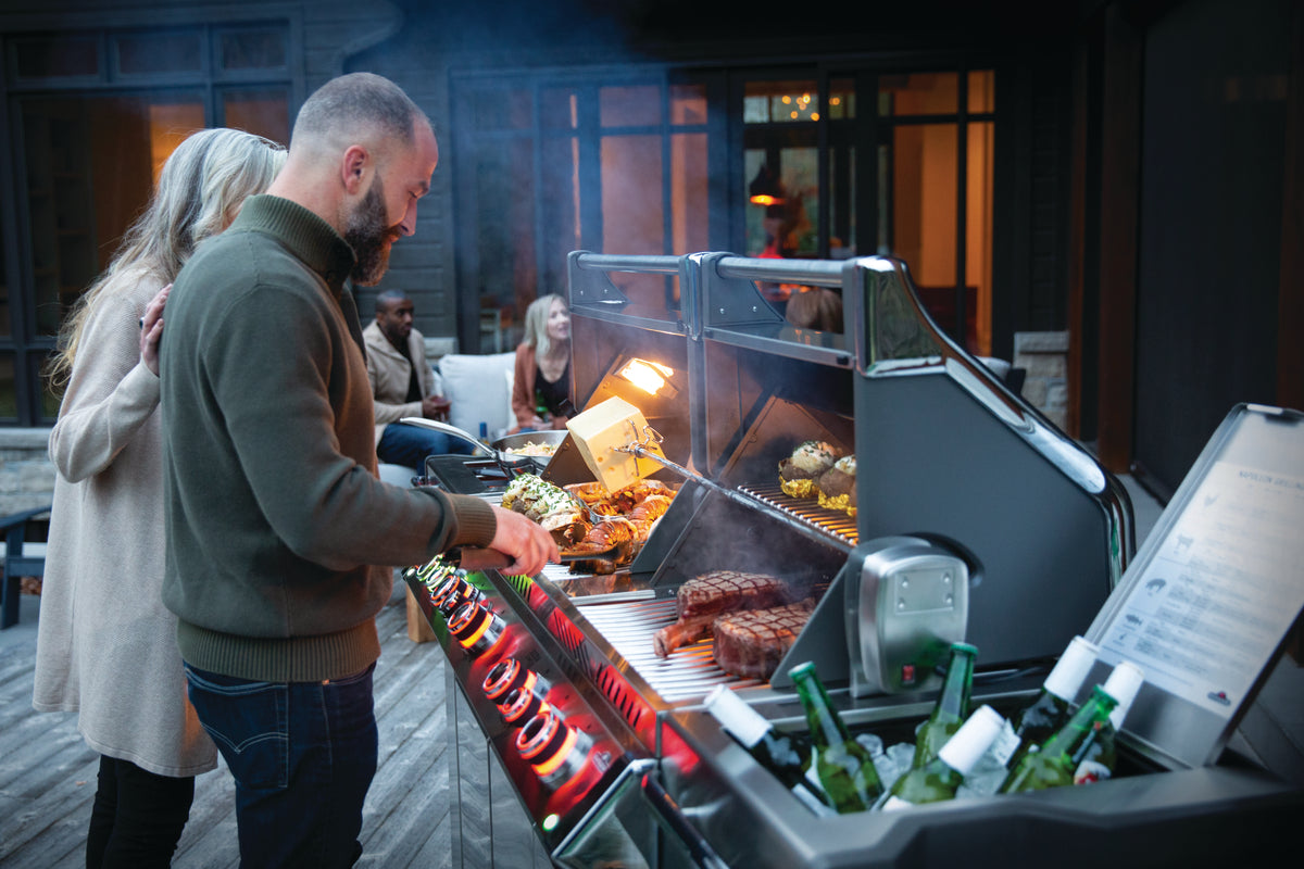 Prestige® PRO 825 RSBI with Power Side Burner, Infrared Rear & Bottom Burners