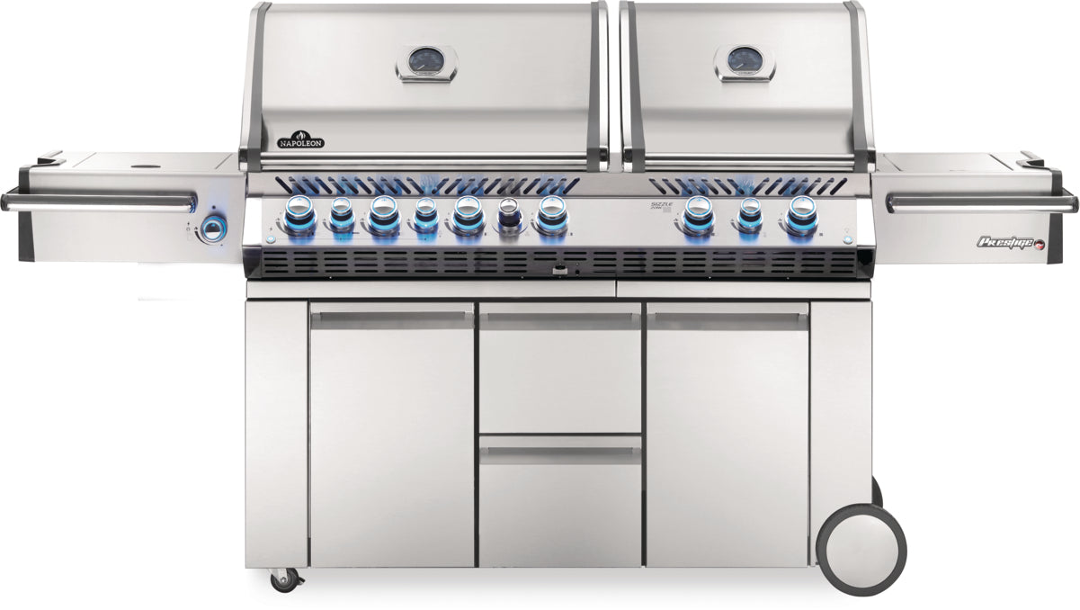 Prestige® PRO 825 RSBI with Power Side Burner, Infrared Rear & Bottom Burners