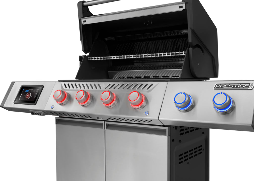 Prestige PRO500 Connected LPG Gas BBQ + Free Rotisserie & Cover