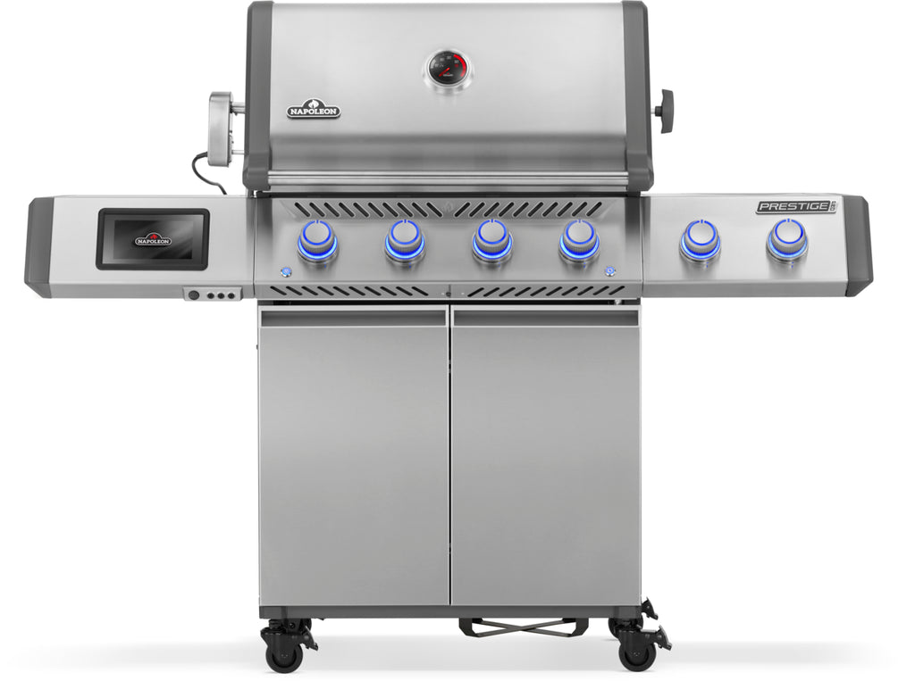 Prestige PRO500 Connected LPG Gas BBQ + Free Rotisserie & Cover